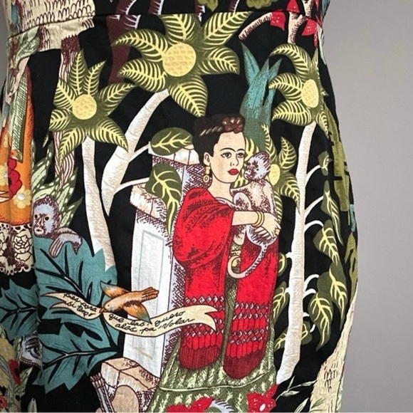 Grace Karin Tropical,50’s style,pin-up,cotton stretch,pencil dress-size Small - Picture 8 of 10